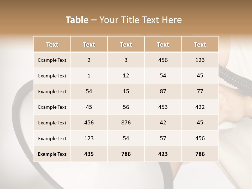 Loudspeaker Corporate Businessman PowerPoint Template