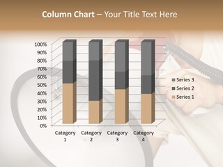 Loudspeaker Corporate Businessman PowerPoint Template