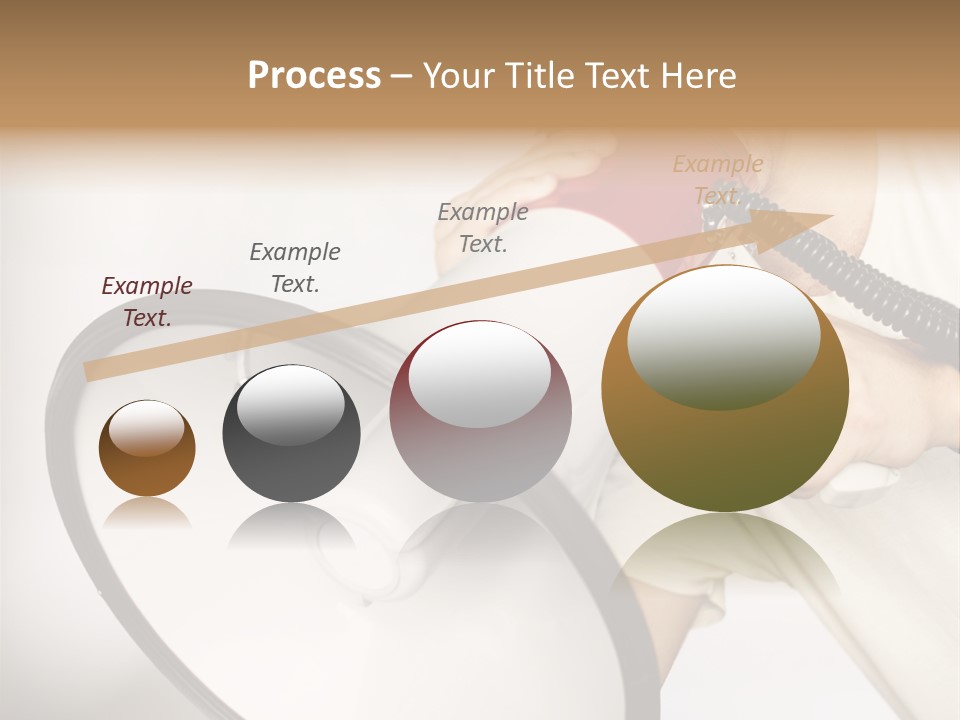 Loudspeaker Corporate Businessman PowerPoint Template