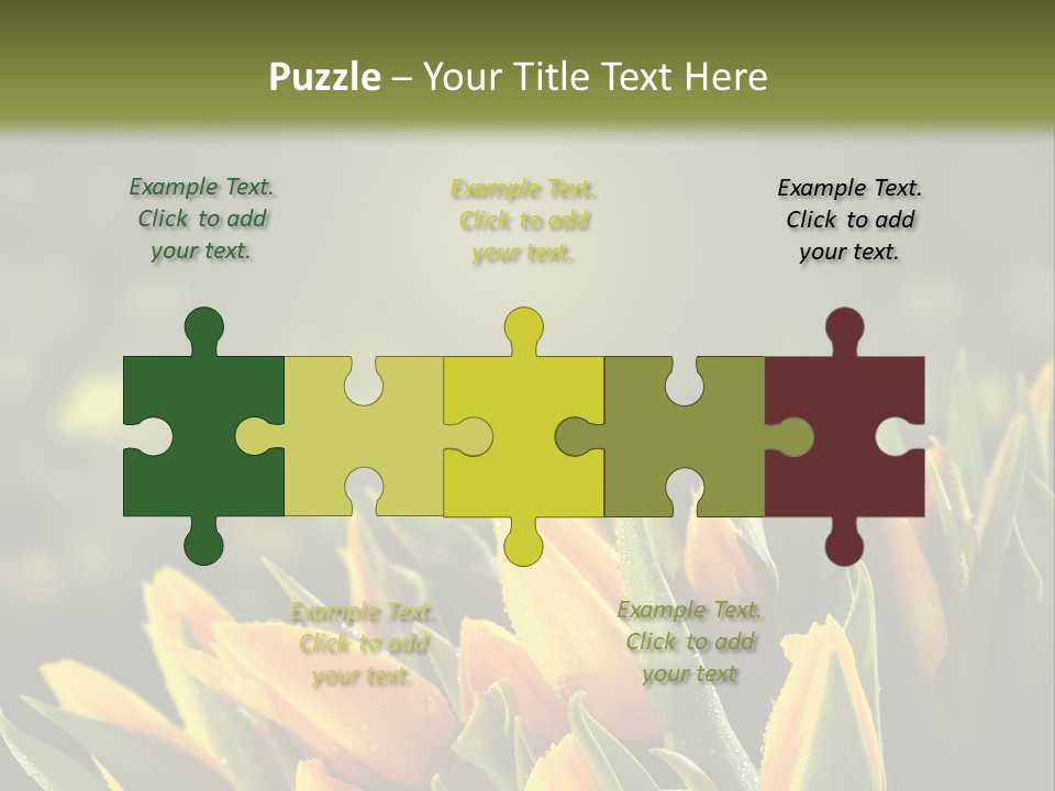 Table Bu Ine Company PowerPoint Template