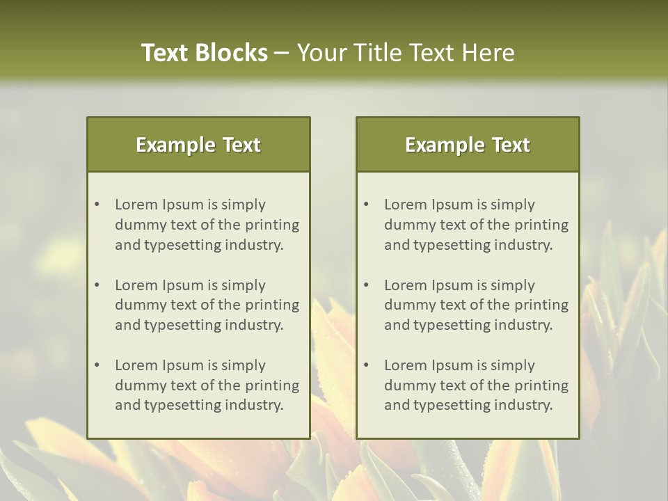 Table Bu Ine Company PowerPoint Template