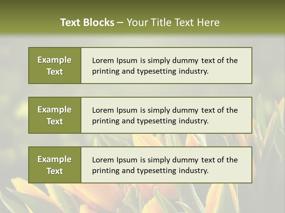 Table Bu Ine Company PowerPoint Template