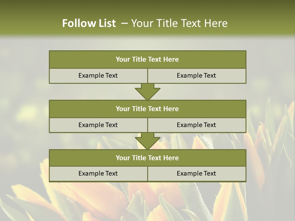Table Bu Ine Company PowerPoint Template