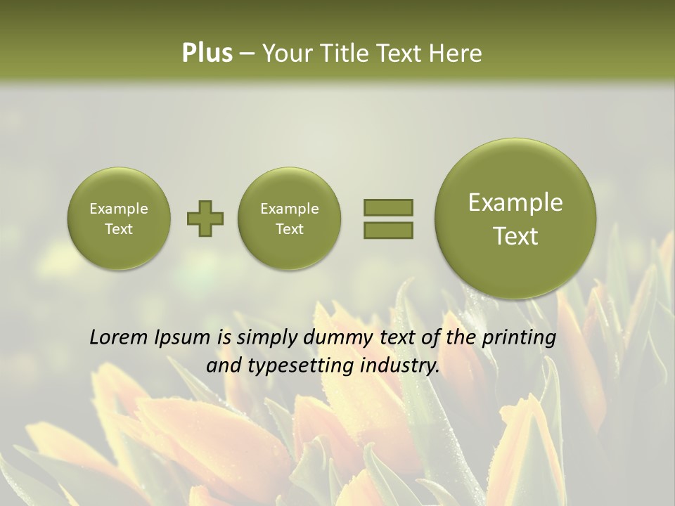 Table Bu Ine Company PowerPoint Template