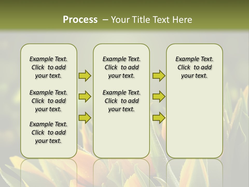 Table Bu Ine Company PowerPoint Template