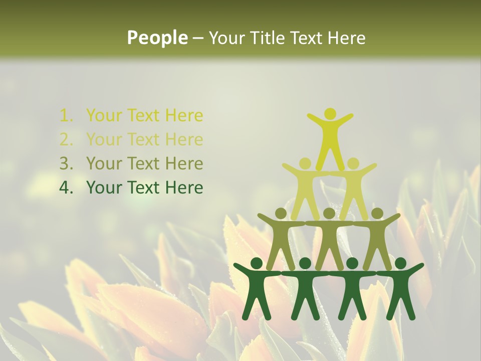 Table Bu Ine Company PowerPoint Template