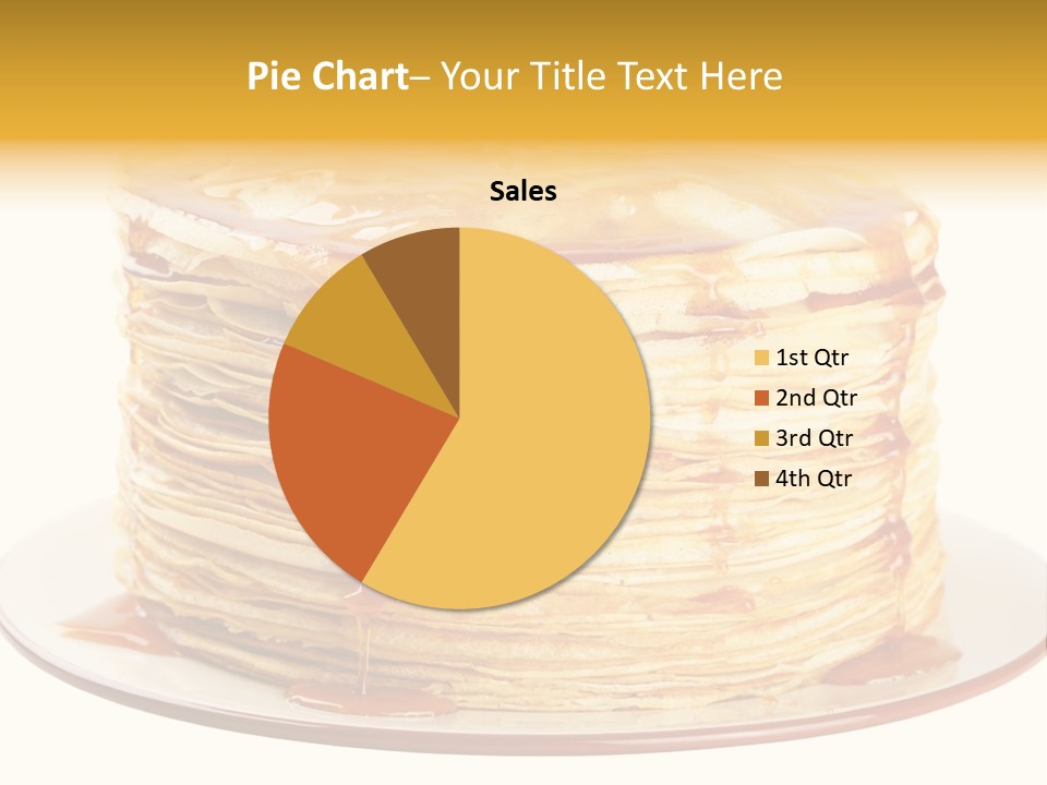Thin A Stack Of Oil Sweetness PowerPoint Template