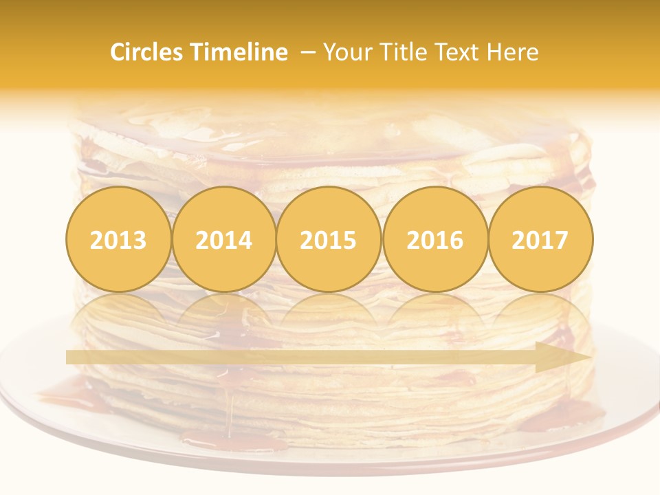 Thin A Stack Of Oil Sweetness PowerPoint Template