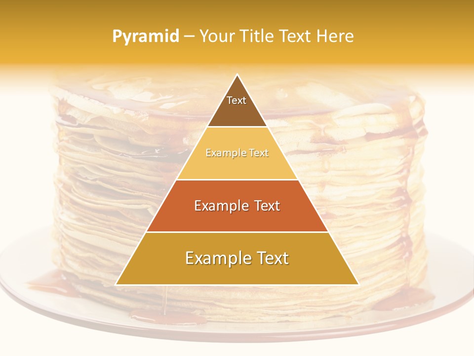 Thin A Stack Of Oil Sweetness PowerPoint Template