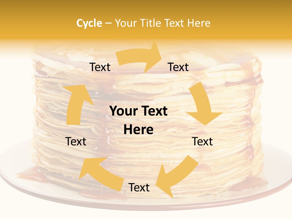 Thin A Stack Of Oil Sweetness PowerPoint Template