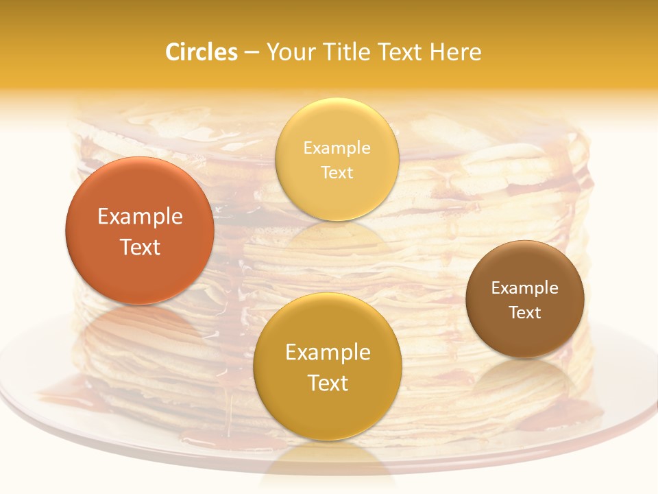 Thin A Stack Of Oil Sweetness PowerPoint Template