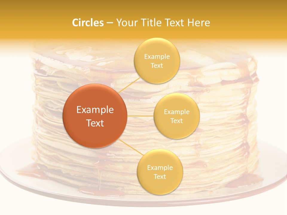 Thin A Stack Of Oil Sweetness PowerPoint Template