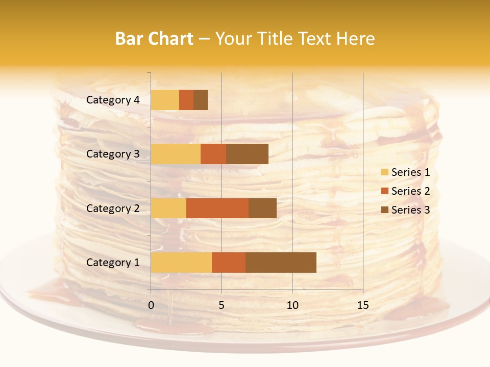 Thin A Stack Of Oil Sweetness PowerPoint Template