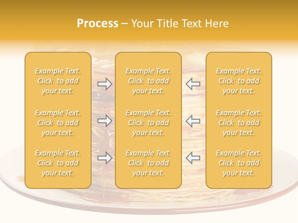 Thin A Stack Of Oil Sweetness PowerPoint Template