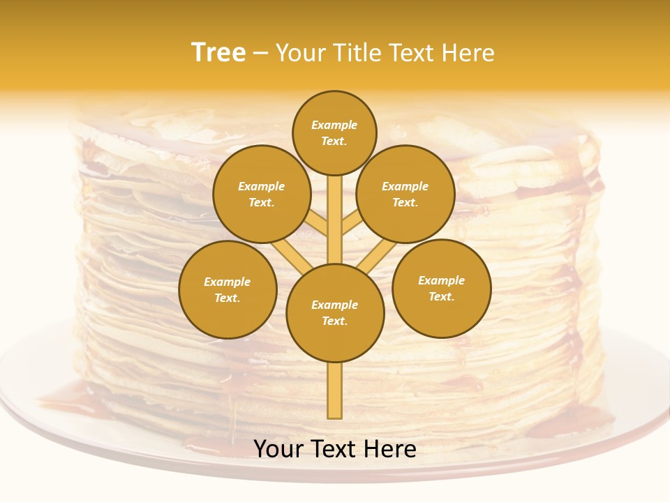 Thin A Stack Of Oil Sweetness PowerPoint Template