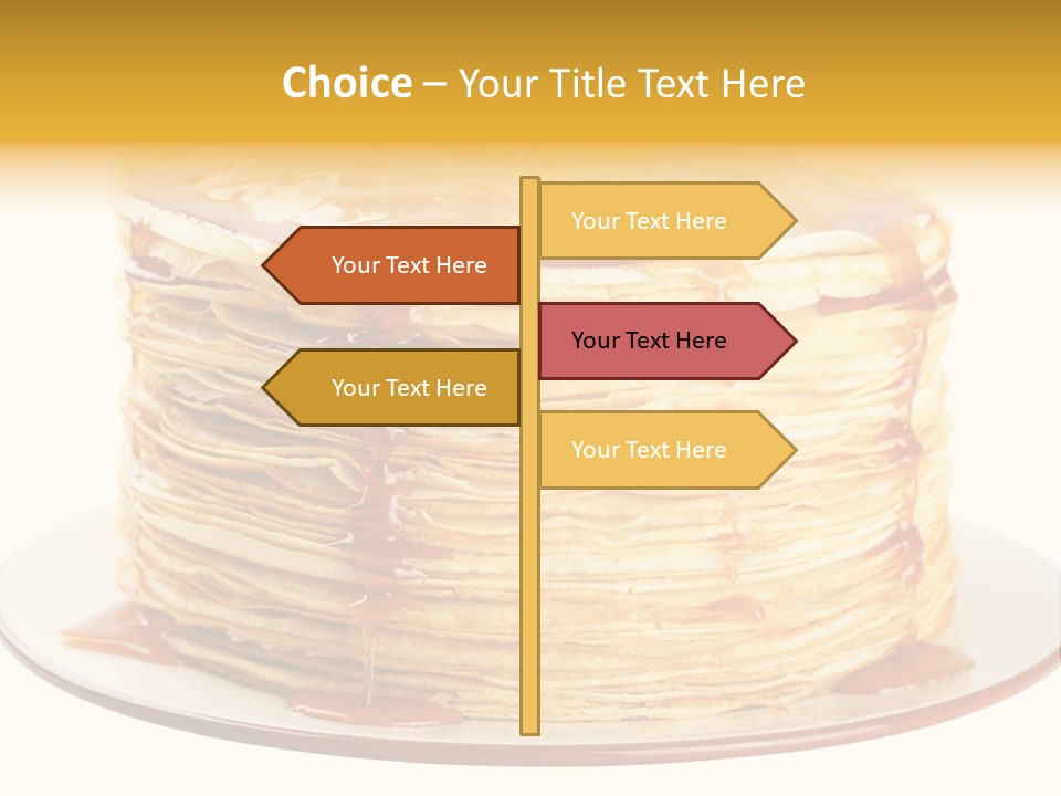 Thin A Stack Of Oil Sweetness PowerPoint Template