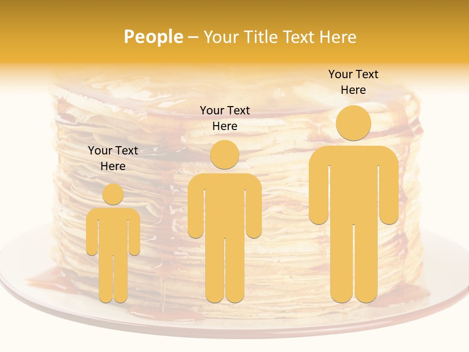 Thin A Stack Of Oil Sweetness PowerPoint Template