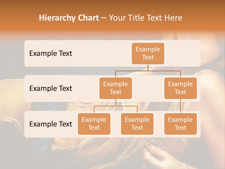 Lie Brunette Blue PowerPoint Template
