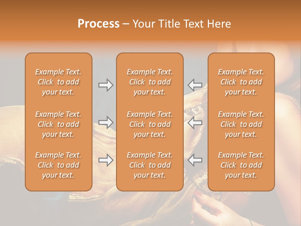 Lie Brunette Blue PowerPoint Template