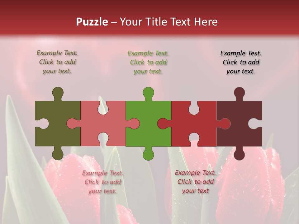 Teamwork Character Happy PowerPoint Template