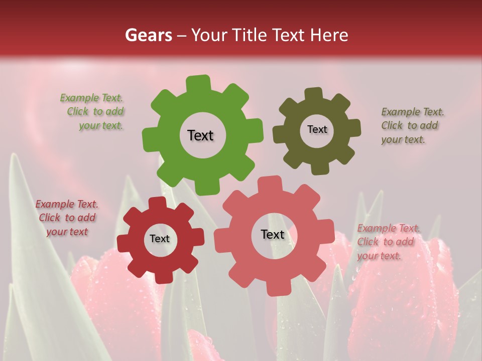 Teamwork Character Happy PowerPoint Template