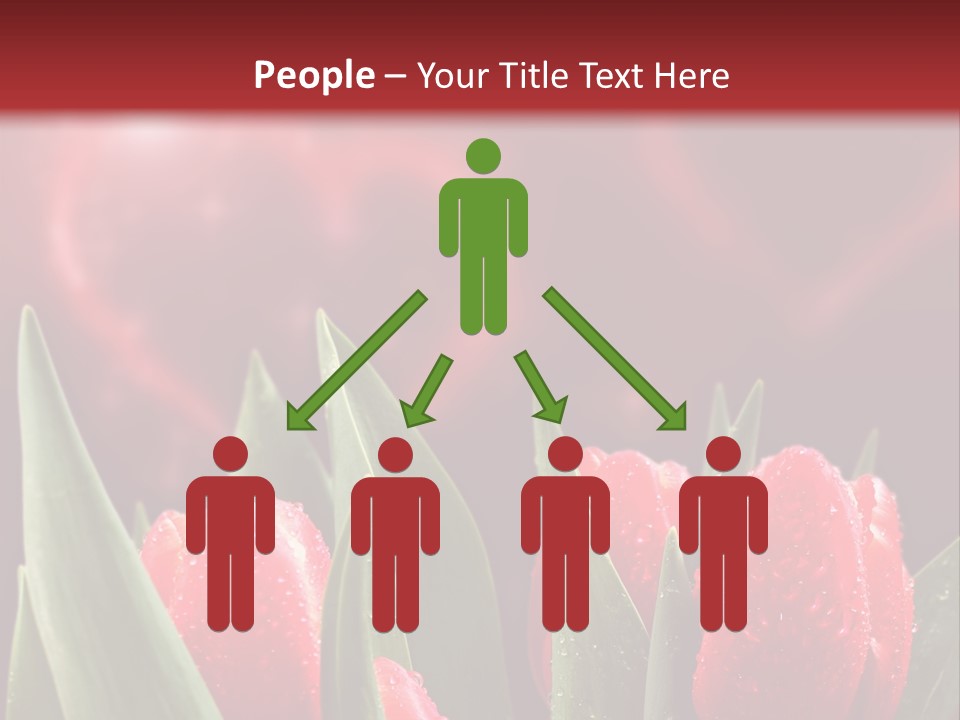 Teamwork Character Happy PowerPoint Template