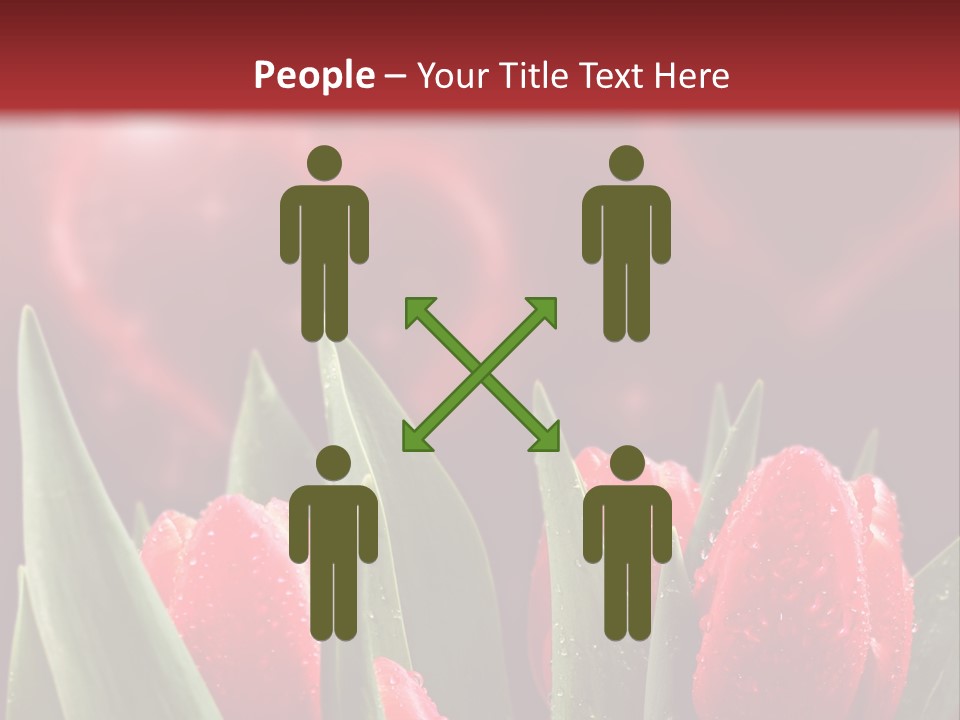 Teamwork Character Happy PowerPoint Template