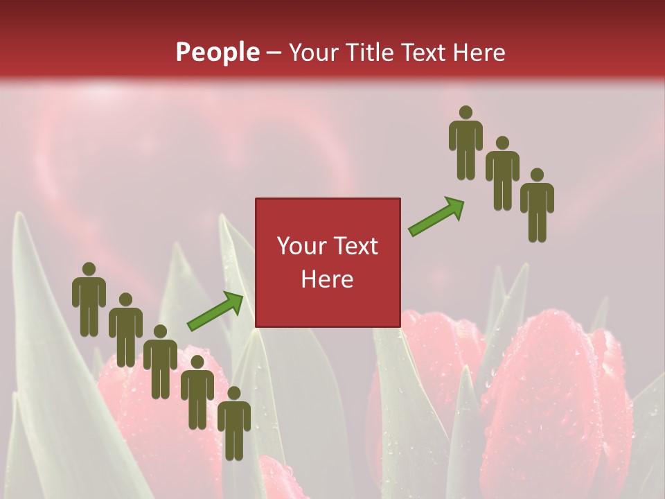 Teamwork Character Happy PowerPoint Template