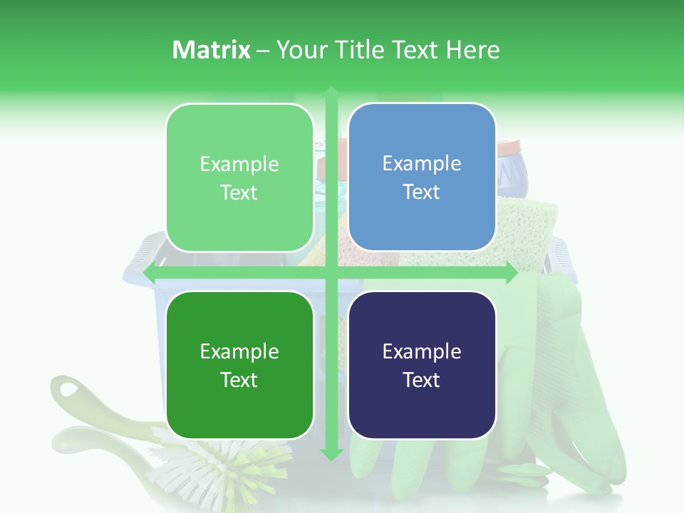 Household Container Chemical PowerPoint Template