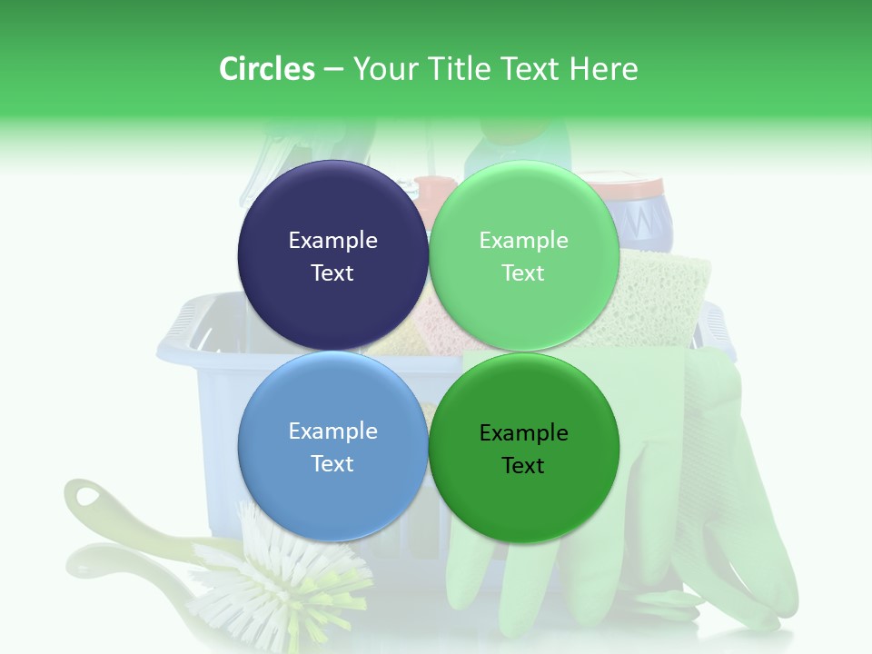 Household Container Chemical PowerPoint Template