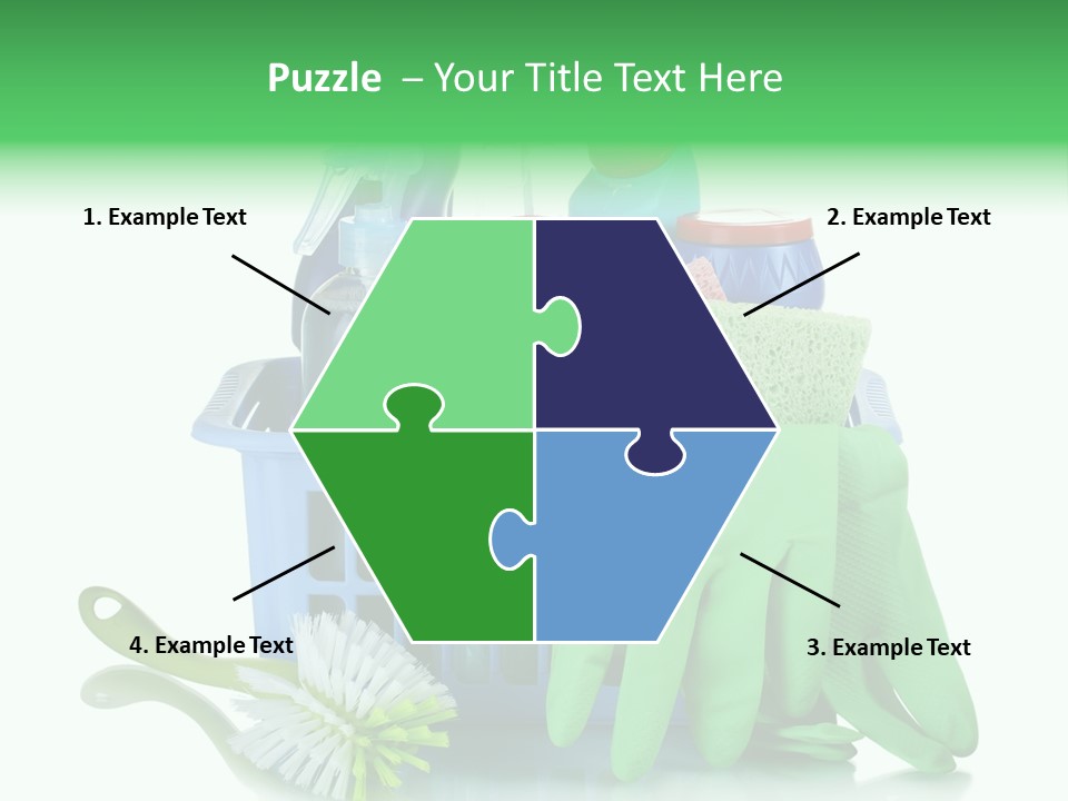 Household Container Chemical PowerPoint Template