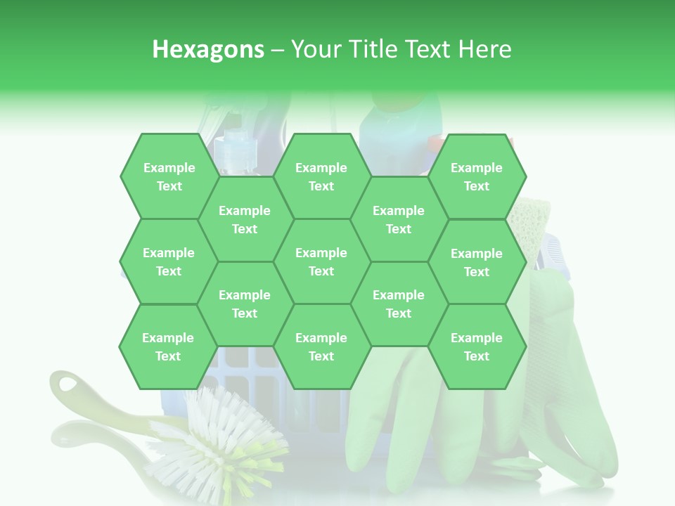 Household Container Chemical PowerPoint Template