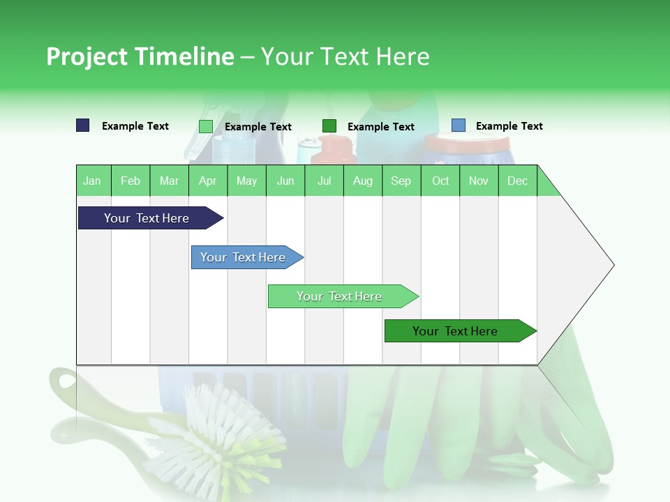 Household Container Chemical PowerPoint Template