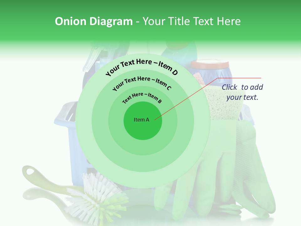 Household Container Chemical PowerPoint Template
