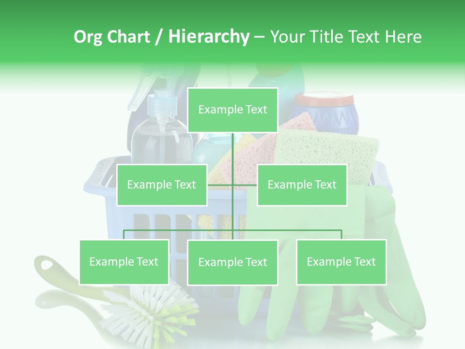 Household Container Chemical PowerPoint Template
