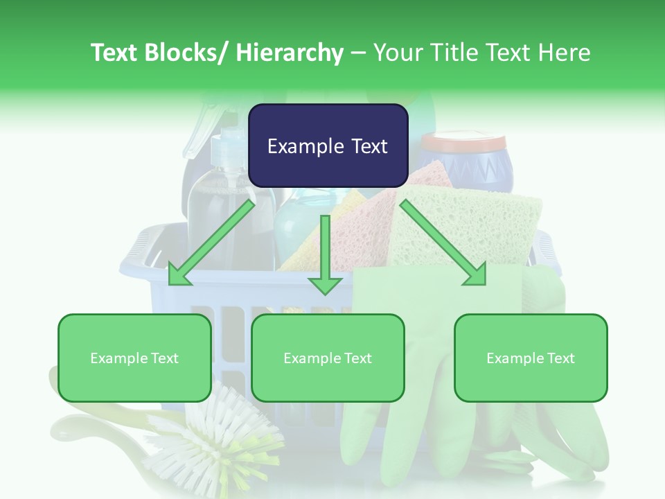 Household Container Chemical PowerPoint Template