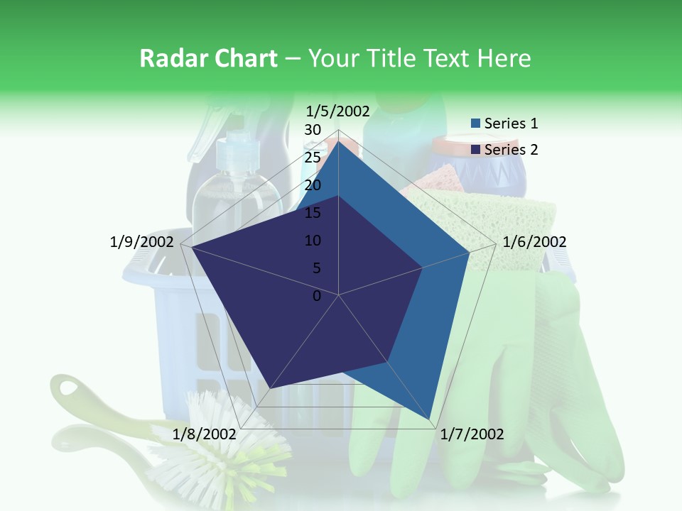Household Container Chemical PowerPoint Template