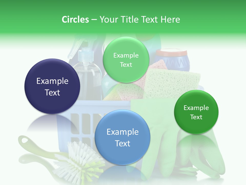 Household Container Chemical PowerPoint Template