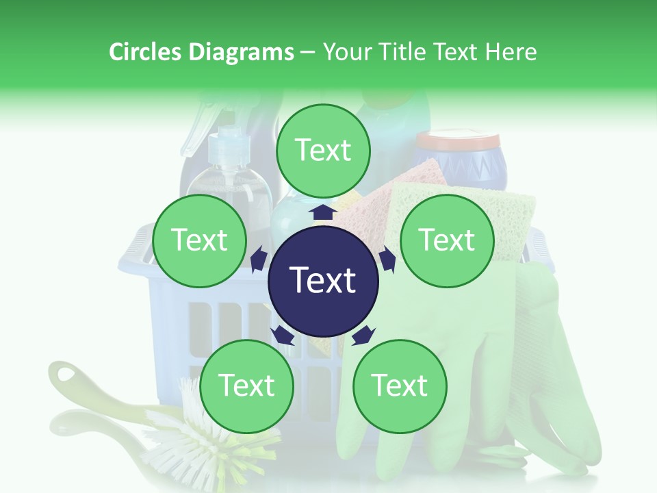 Household Container Chemical PowerPoint Template