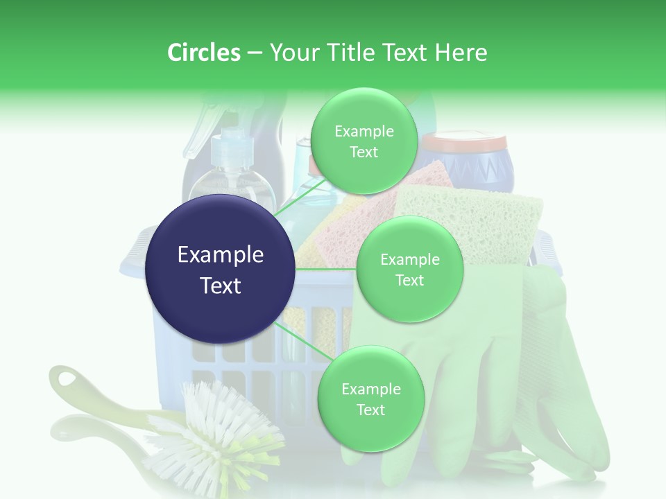 Household Container Chemical PowerPoint Template