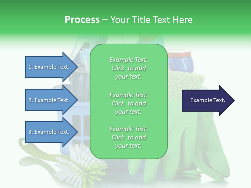Household Container Chemical PowerPoint Template