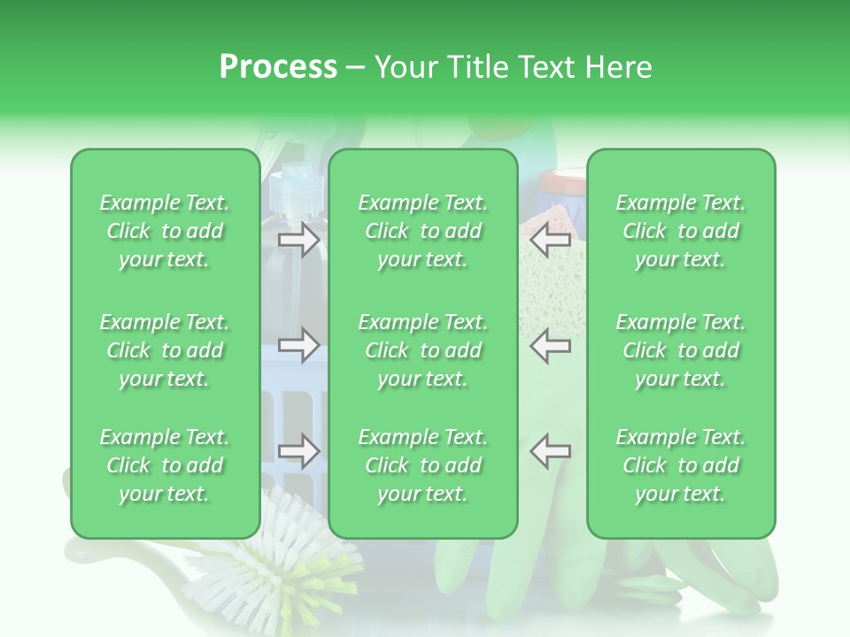 Household Container Chemical PowerPoint Template
