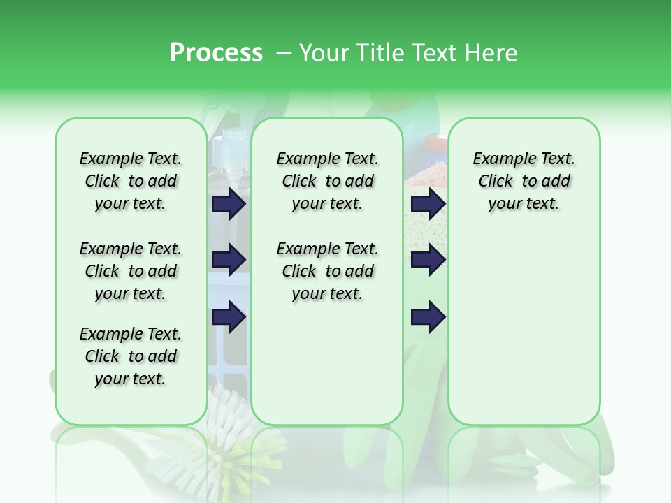Household Container Chemical PowerPoint Template