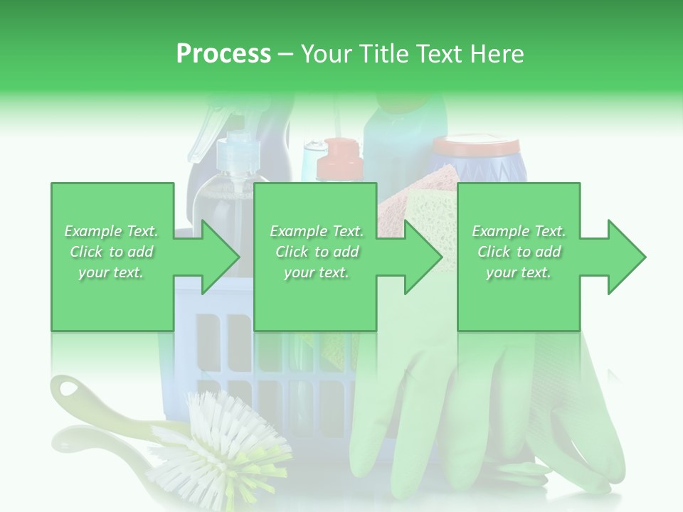 Household Container Chemical PowerPoint Template