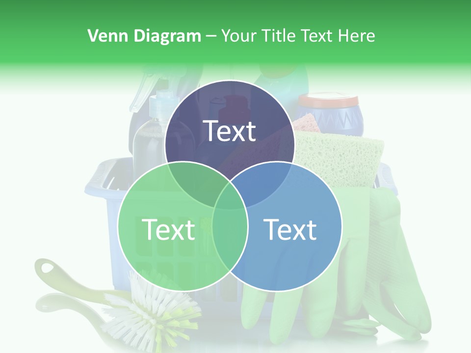Household Container Chemical PowerPoint Template