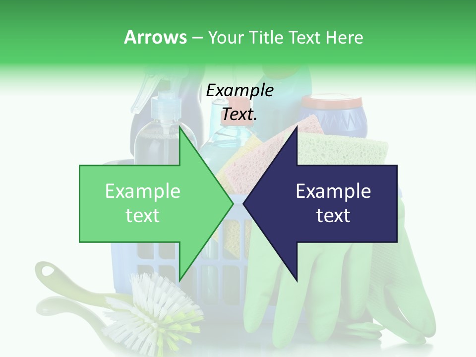 Household Container Chemical PowerPoint Template