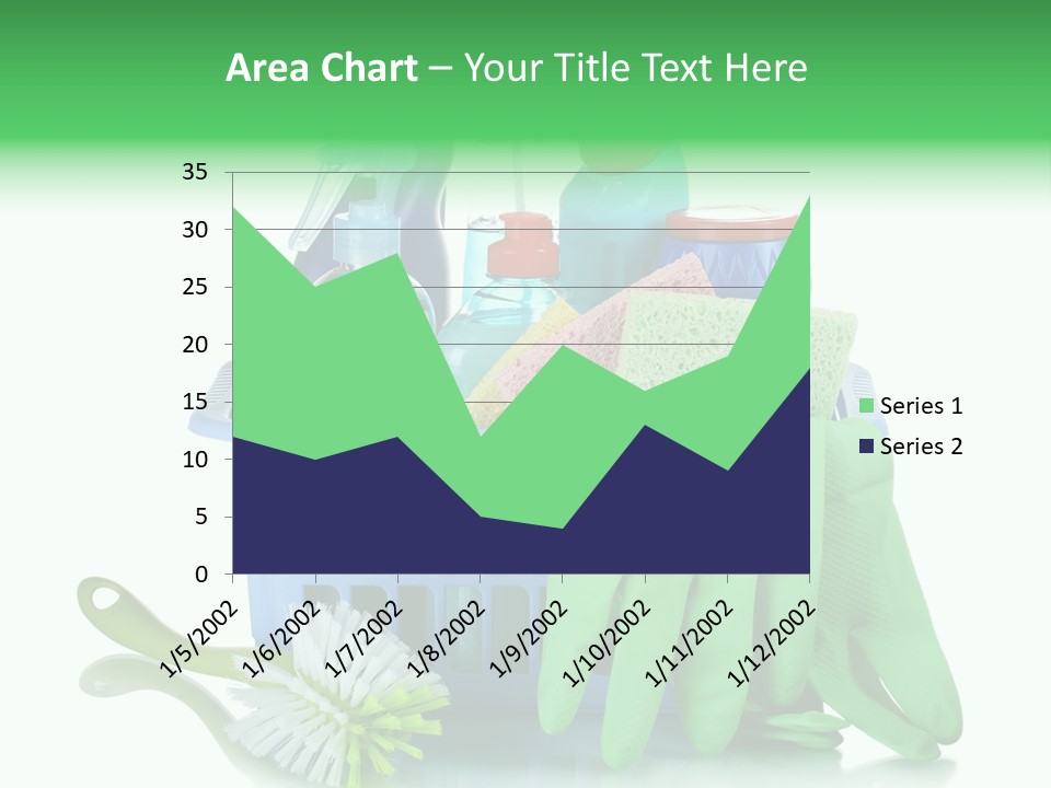 Household Container Chemical PowerPoint Template