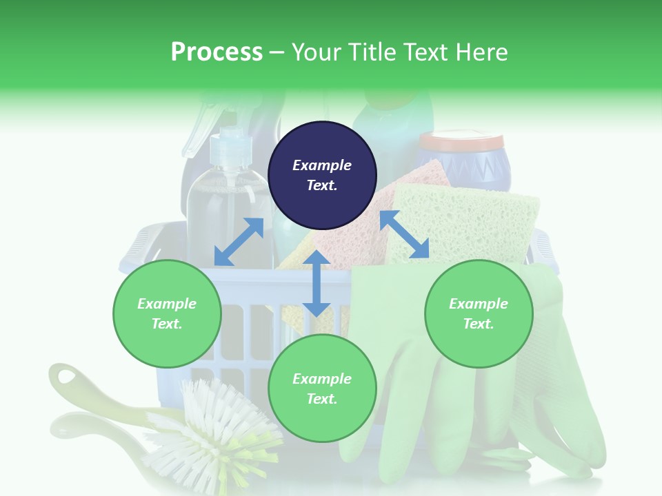 Household Container Chemical PowerPoint Template
