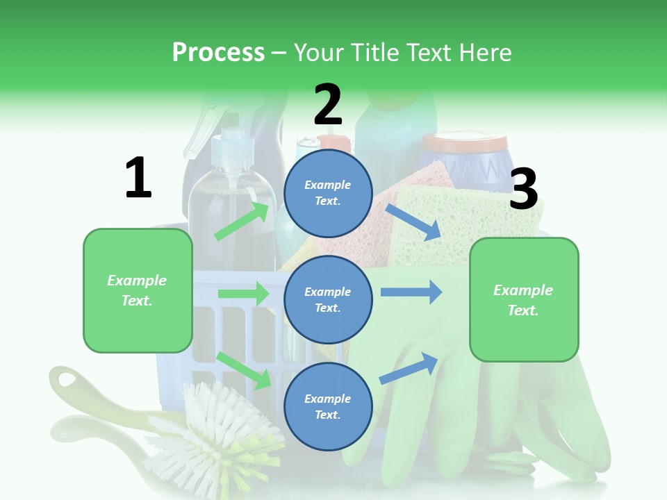 Household Container Chemical PowerPoint Template