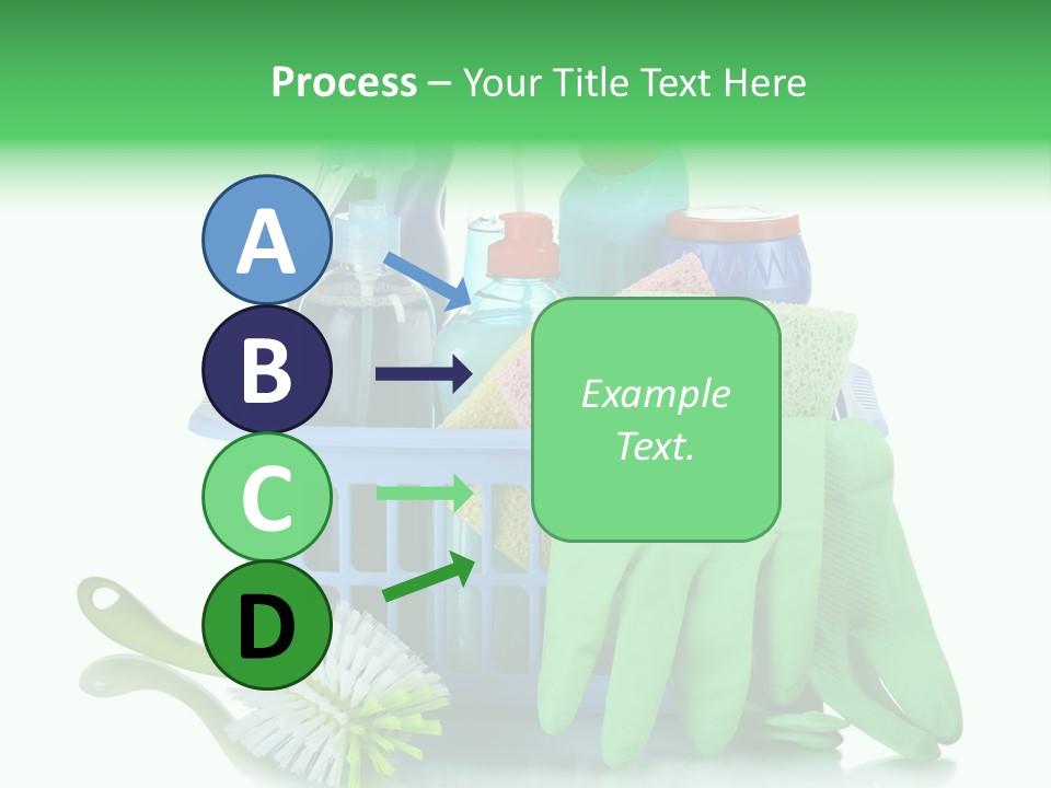 Household Container Chemical PowerPoint Template